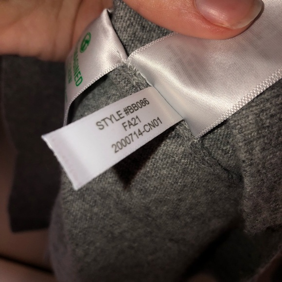 J Crew Factory Wool Blend V Neck Tunic Sweater BB086 - Picture 5 of 5